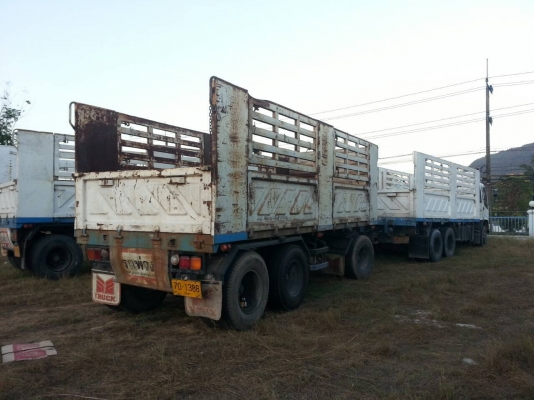ขายด่วนลูกพ่วง3เพลาไม่ดั้มสามิตรรอนเฉียงปี48สภาพพร้อมใช้สุดๆราคาเบาๆโทร0843923995