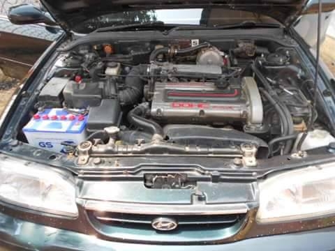 Hyundai ลงเครื่อง 4G63 ติด LPG 2000 cc เครื่องEvo  เครื่องเสียงจัดเต็ม