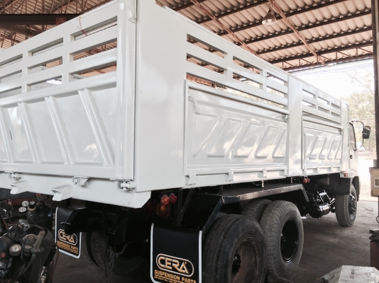 (เสร็จแล้วพร้อมขาย)10ลัอดั้ม2เพลา195แรงปี2540 Isuzu DECA. FVZ33MZPรถห้างแท้ เดิมๆทั้งคันสีไม่สวย..เก็บสีใหม่ทั้งคัน(ใกล้เสร็จ)