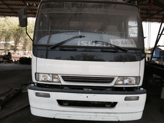 (เสร็จแล้วพร้อมขาย)10ลัอดั้ม2เพลา195แรงปี2540 Isuzu DECA. FVZ33MZPรถห้างแท้ เดิมๆทั้งคันสีไม่สวย..เก็บสีใหม่ทั้งคัน(ใกล้เสร็จ)