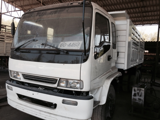 (เสร็จแล้วพร้อมขาย)10ลัอดั้ม2เพลา195แรงปี2540 Isuzu DECA. FVZ33MZPรถห้างแท้ เดิมๆทั้งคันสีไม่สวย..เก็บสีใหม่ทั้งคัน(ใกล้เสร็จ)