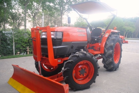 ขายรถไถKubota L4508DI (4WD) พร้อมใบมีดหน้า และผานพรวนช้างใหม่