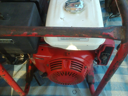 ไดปั่นไฟพร้อมเครื่องฮอนด้า 13  แรง
