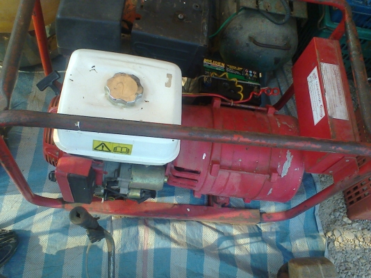 ไดปั่นไฟพร้อมเครื่องฮอนด้า 13  แรง