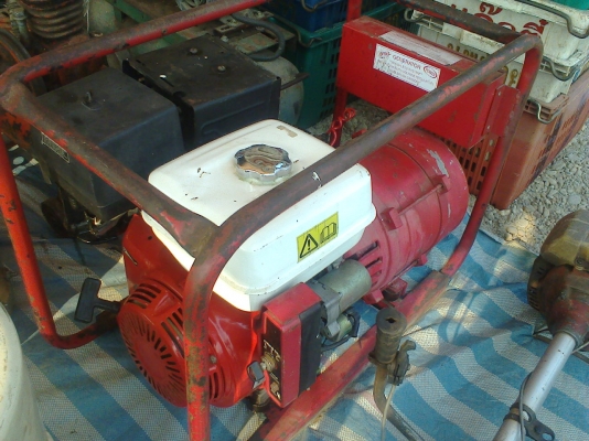 ไดปั่นไฟพร้อมเครื่องฮอนด้า 13  แรง