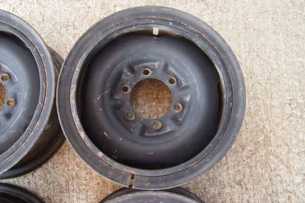 ขายล้อเดิม กระทะเหล็กตีขอบ LN106