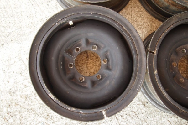 ขายล้อเดิม กระทะเหล็กตีขอบ LN106