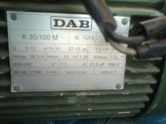 ปั้มน้ำอิตาลี 2นิ้ว