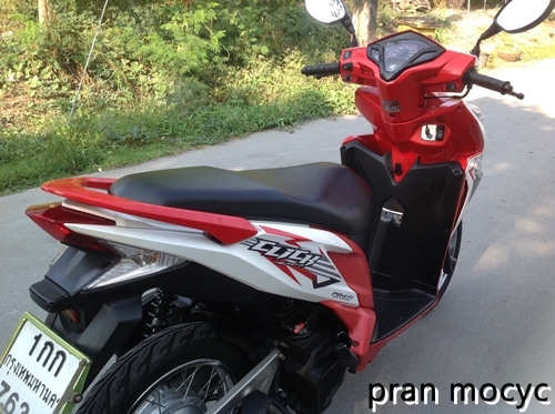 ขาย Honda Click 125i Street สีขาวแดง ปี2013