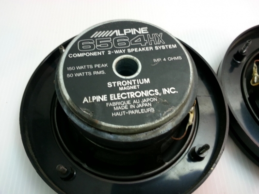 ลำโพงเสียงกลาง 6" Alpine 6564HX มือ2ญี่ปุ่น