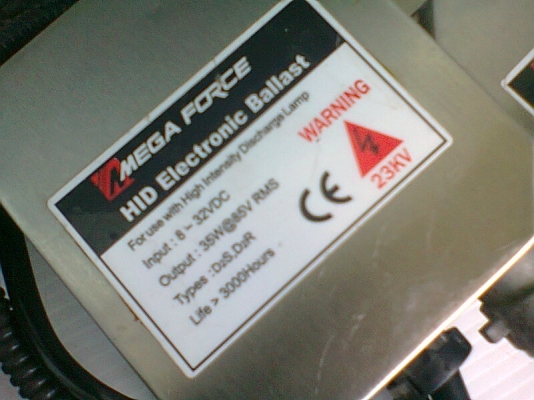 ไฟซีนอล MEGA FORCE H4 บัลลาสต์แท้ ไฟซีนอล MEGA FORCE H4 บัลลาสต์แท้