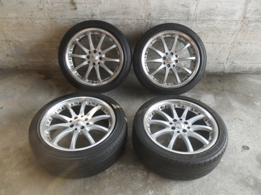 ล้อแม็ก 17นิ้ว 4รู100/114 พร้อมยาง สวยๆ 4 ล้อ ราคา 6500 บาท