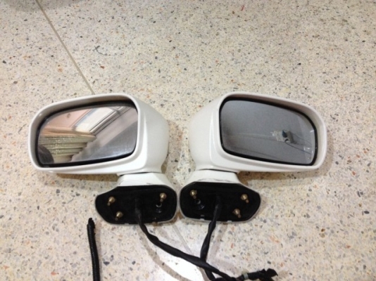 กระจกมองข้าง HONDA STREAM พับไฟฟ้าของเก่าญี่ปุ่นเเท้สภาพสวย