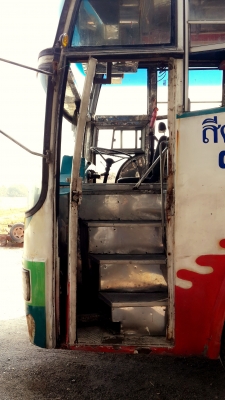 ขายรถบัสทรงโอ  คัชชีHino  เครื่องPE  เพาร์เวอร์จิฟฟี่