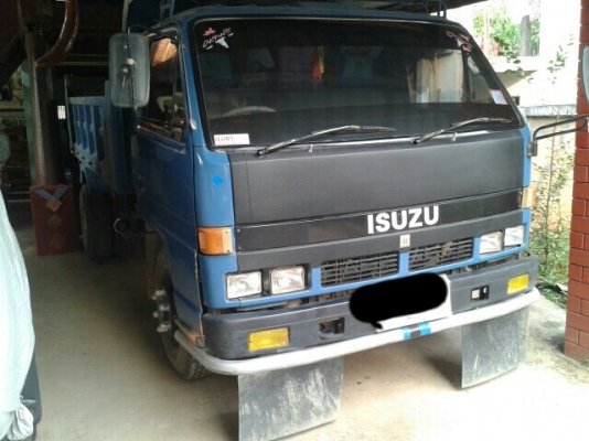 ขายดั้ม 5 คิว  ISUZU  NPR 115 แรง ปี 38  พวงมาลัย เพาว์เวอร์ เกียร์สั้น ในเทา