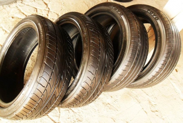 ยางขอบ17 ดันล็อป 205-45-R17ลงพื้นปี13(4เส้น2,900บ)ดอกหนา ยางขอบ17 ดันล็อป 205-45-R17ลงพื้นปี13(4เส้น2,900บ)ดอกหนา