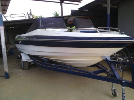 ขายเรือเร็วพร้อมเทรนเลอร์และอุปกรณ์ทุกอย่าง