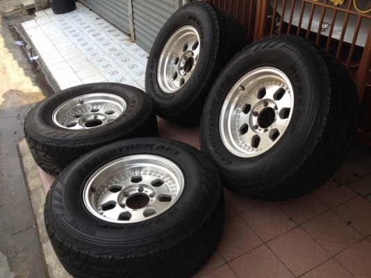 ล้ออ๊อฟโรด DAYTONA เเท้ขอบ16 กว้าง8นิ้วอ๊อฟ 0ของเก่าญี่ปุ่นเดิมๆสภาพสวย