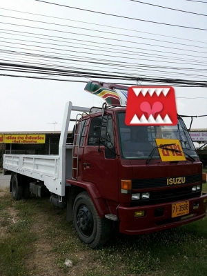 ขายด่วนรถบรรทุก 6ล้อช่วงยาว กระบะ7เมตร เครื่อง160 แรงม้า