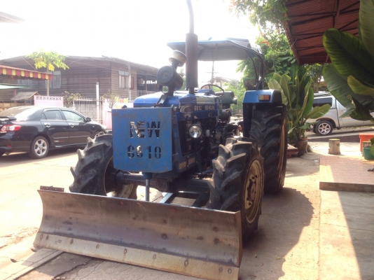 ขายรถไถ FORD NEW HOLLAND 6610 2เพลา คานหน้าคาราโร่ มีผาน 3,7+ดันหน้า สภาพดีมาก