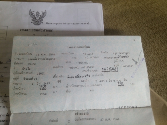 ขาย อีซูซุดราก้อนอาย ตอนเดียว ถูกๆ บางทั้งคัน ขับใช้งานได้ รถวิ่งก่อสร้าง มีเล่มชุดโอนพร้อม