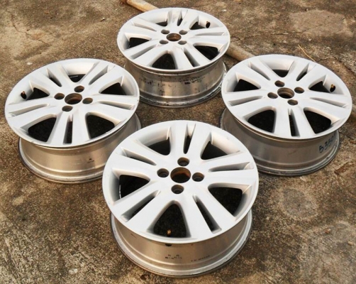 แม็กแท้ ขอบ16-4รู100 (4วง 3,400บ.)ไม่แตก ไม่ดุ้ง สีสวย