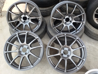 ขายล้อ ADVAN RS 4รู ขอบ17x7 Off 40 ยาง205/45/17  4 ล้อ