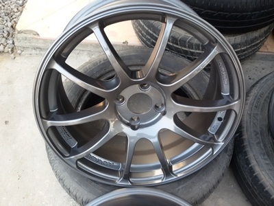 ขายล้อ ADVAN RS 4รู ขอบ17x7 Off 40 ยาง205/45/17 4 ล้อ ขายล้อ ADVAN RS 4รู ขอบ17x7 Off 40 ยาง205/45/17 4 ล้อ