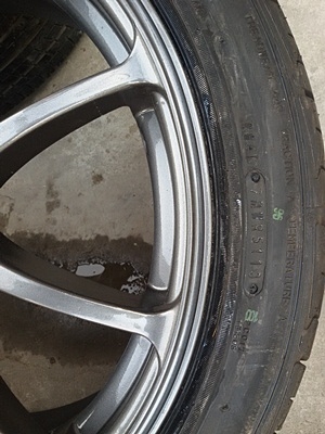 ขายล้อ ADVAN RS 4รู ขอบ17x7 Off 40 ยาง205/45/17 4 ล้อ ขายล้อ ADVAN RS 4รู ขอบ17x7 Off 40 ยาง205/45/17 4 ล้อ