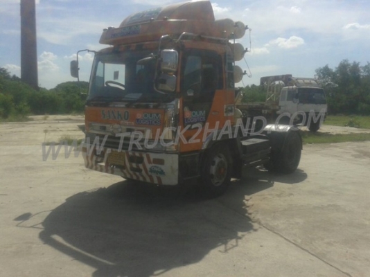 รถบรรทุก 6 ล้อ HINO หัวลาก โปรเฟีย  ติดแก๊ส  ปีจดทะเบียน 2536 200 แรงม้า