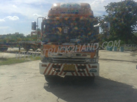 รถบรรทุก 6 ล้อ HINO หัวลาก โปรเฟีย  ติดแก๊ส  ปีจดทะเบียน 2536 200 แรงม้า