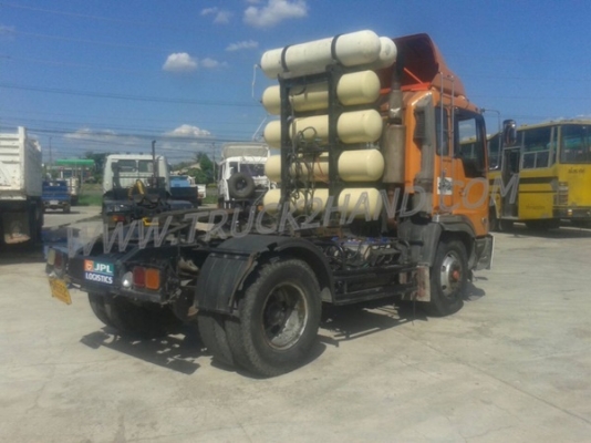 รถบรรทุก 6 ล้อ HINO หัวลาก โปรเฟีย  ติดแก๊ส  ปีจดทะเบียน 2536 200 แรงม้า