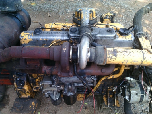 ขายด่วน เครื่อง6D31+ปั้มK3V112