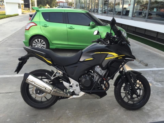 ด่วน cb500x ปี 2015 เปิดราคา 195000