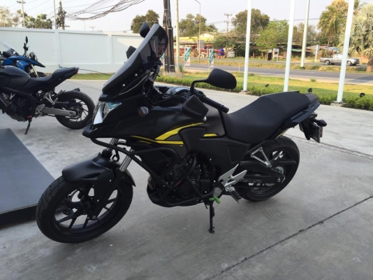ด่วน cb500x ปี 2015 เปิดราคา 195000