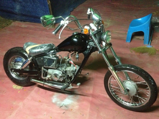 ขาย ช๊อปเปอร์honda แจส 50cc เก่าญี่ปุ่ณ