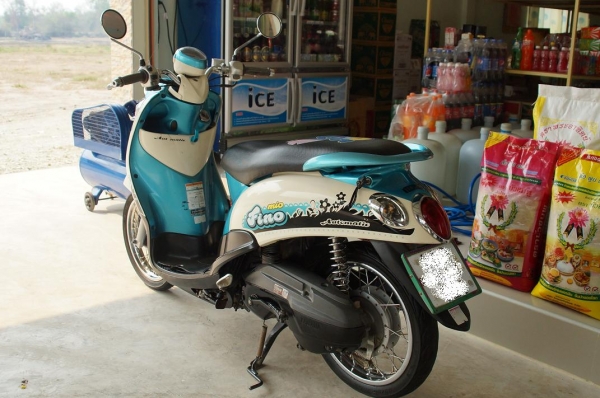 ขาย YAMAHA FINO รถปี 52 สภาพเดิมเครื่องดี ไม่เยิ้ม ไม่ดัง เฟืองท้ายไม่หอน ระบบไฟติดครบ สภาพจบ พร้อมใช้ เอกสารทะเบียนพร้อมโอน ภาษี พรบ เพิงขาด