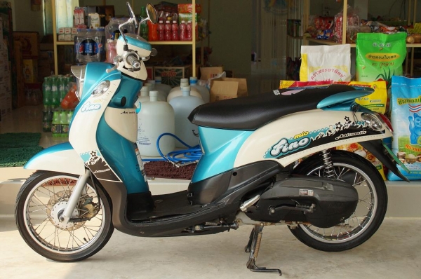 ขาย YAMAHA FINO รถปี 52 สภาพเดิมเครื่องดี ไม่เยิ้ม ไม่ดัง เฟืองท้ายไม่หอน ระบบไฟติดครบ สภาพจบ พร้อมใช้ เอกสารทะเบียนพร้อมโอน ภาษี พรบ เพิงขาด