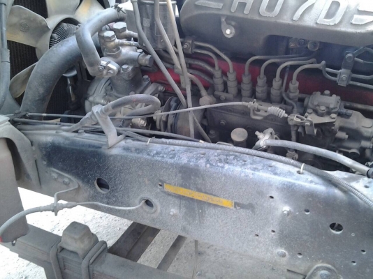 รถ6ล้อHINOสิงห์ไฮเทค195แรงตู้เปิด10บานไม่มีเสากลางยาว7มยาง900