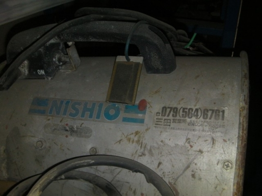 พัดลมดูดอากาศ เก่าญี่ปุ่น แท้ยี่ห้อ NISHIO พร้อมใช้งานไฟ100V. ใช้ง่ายปลอดภัย ลมแรง ราคาตัวละ 4,000บาท