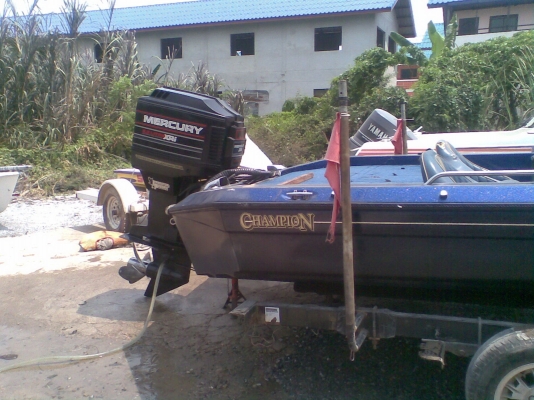 ขายเรือ Champion 21 ฟุต พร้อมเครื่อง Mercury