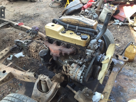 ขายเครื่องมังกรทอง ISUZU 4JA1 2500ccพร้อมเกียร์