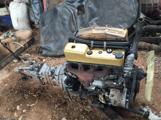 ขายเครื่องมังกรทอง ISUZU 4JA1 2500ccพร้อมเกียร์