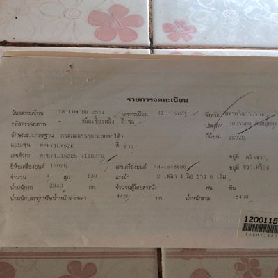 รถดัม6ล้อ สภาพเหมือนใหม่ 086-5624771