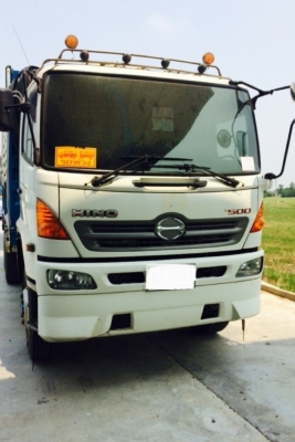 ขาย HINO 344 พ่วงแม่+ลูก กระบะเหล็ก ไม่ดั๊ม รถปี 51