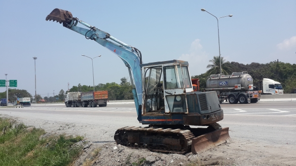 ขายรถขุดkobota..kh055  คันใหญ่..บูมยาว  ยาว