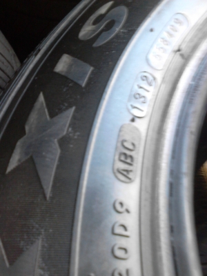 235/60R17 MAXXIS MA-707 ชุด 4 เส้น ปี 2012  TEL.081-427-3941