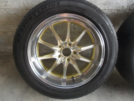 ล้อแม็ก 18นิ้ว 5รู114 พร้อมยาง สวยๆ 4 ล้อ ราคา 8900 บาท