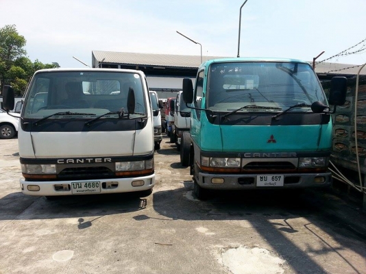 รถบรรทุก 4 ล้อ ยี่ห้อ mitsubishi Canter