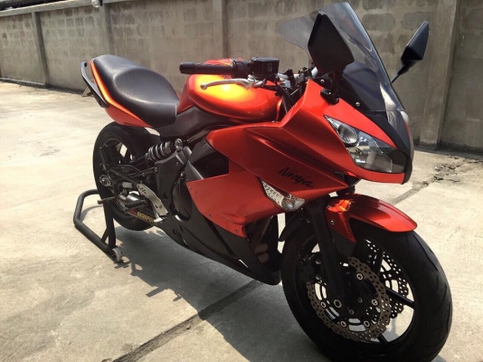 SALEBIKE KAWASAKI NINJA650 ปี2011ABS ท่ออาคาแท้ ท้ายสั้น ชิวแต่ง แฮนริซูม่า ในราคา 149000